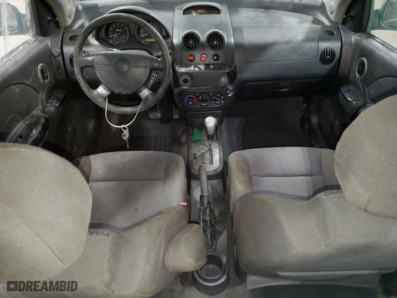 2008 Chevrolet Aveo LS with VIN KL1TD66648B074786, listed as a Copart auction lot 41796935 with 0 mi miles and Salvage Title. Bid and sale history available at carsss.com. Image 8.