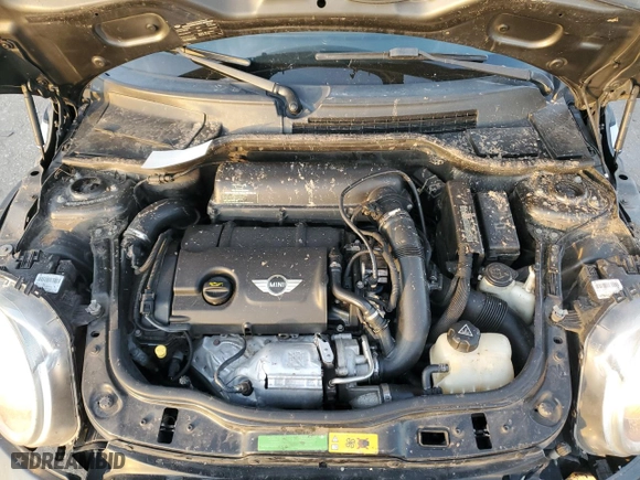 2011 MINI Cooper Convertible s with VIN WMWZP3C53BTX83342, listed as a Copart auction lot 85468174 with 105,535 mi miles and Salvage Title. Bid and sale history available at carsss.com. Image 12.