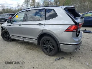 2024 Volkswagen Tiguan SE R-Line Black with VIN 3VVCB7AXXRM129869, listed as a Copart auction lot 53387585 with 8,563 mi miles and Salvage title. Bid and sale history available at DreamBid. Image 2.
