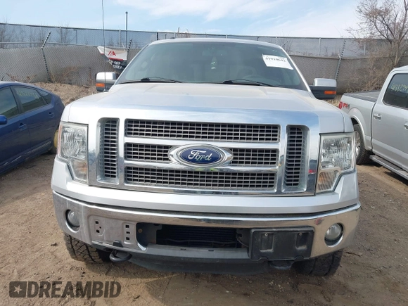 2012 Ford F-150 XL with VIN 1FTFW1ETXCFA44140, listed as a IAAI auction lot 41910642 with 234,652 mi miles. Bid and sale history available at carsss.com. Image 12.
