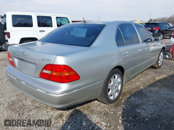 2003 Lexus LS 430 z VIN JTHBN30F630120730, wystawiony jako IAAI lot #41684308 z przebiegiem 224 189 mil mil oraz . Historia ofert i sprzedaży dostępna na DreamBid. Obrazek 4.