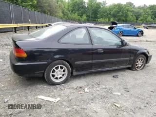 1998 Honda Civic HX with VIN 1HGEJ7128TL075318, listed as a Copart auction lot 82746094 with 126,622 mi miles and Non Repairable. Bid and sale history available at DreamBid. Image 3.