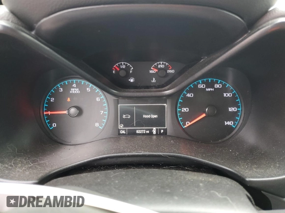 2016 Chevrolet Colorado 4WD WT with VIN 1GCGTBE36G1233616, listed as a Copart auction lot 50191815 with 82,272 mi miles and Salvage Title. Bid and sale history available at carsss.com. Image 9.