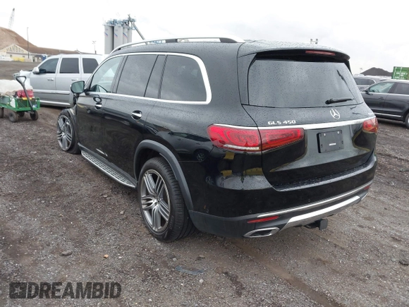 2021 Mercedes-Benz GLS 450 with VIN 4JGFF5KE0MA352134, listed as a IAAI auction lot 41994302 with 49,550 mi miles and . Bid and sale history available at DreamBid. Image 3.