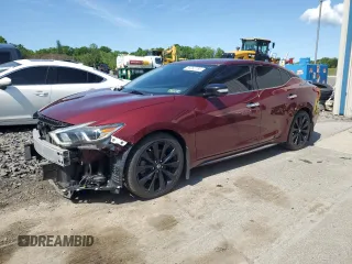 2017 Nissan Maxima S with VIN 1N4AA6AP0HC418932, listed as a Copart auction lot 58352765 with 80,944 mi miles and Salvage title. Bid and sale history available at DreamBid. Image 1.
