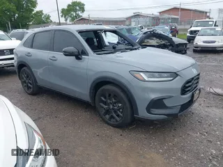2024 Honda HR-V Sport with VIN 3CZRZ1H51RM724187, listed as a IAAI auction lot 42176612 with 24,341 mi miles and . Bid and sale history available at DreamBid. Image 1.