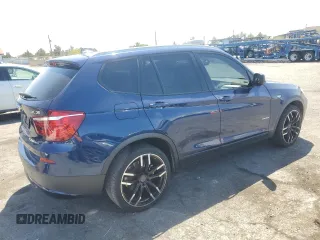 2013 BMW X3 xDrive28i with VIN 5UXWX9C55D0A25033, listed as a Copart auction lot 54095455 with 138,061 mi miles and Clean Title. Bid and sale history available at DreamBid. Image 3.