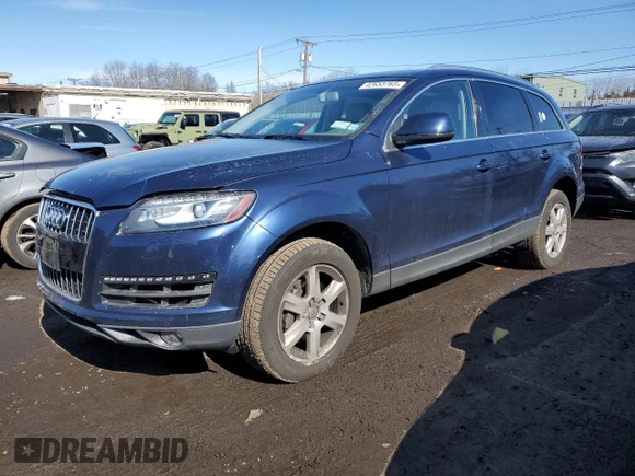 2013 Audi Q7 3.0T Premium Plus with VIN WA1LGAFE5DD001798, listed as a Copart auction lot 42653765 with 93,071 mi miles and Non Repairable. Bid and sale history available at carsss.com. Image 1.