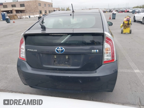 2013 Toyota Prius One with VIN JTDKN3DU6D5599875, listed as a IAAI auction lot 42057892 with 118,216 mi miles. Bid and sale history available at carsss.com. Image 16.