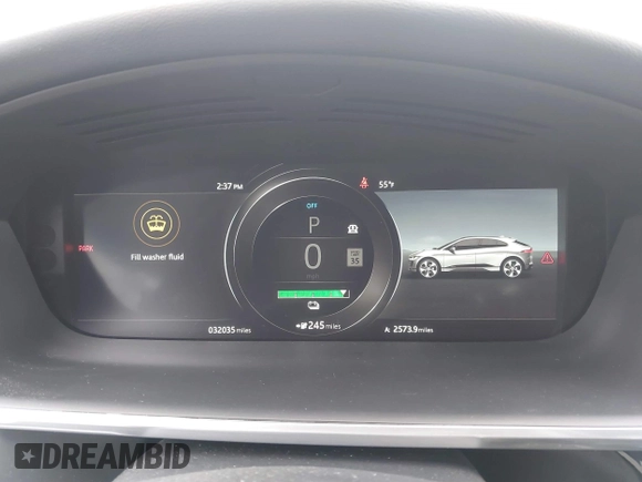 2020 Jaguar I-Pace SE with VIN SADHC2S13L1F79454, listed as a IAAI auction lot 41728860 with 32,035 mi miles and . Bid and sale history available at DreamBid. Image 7.
