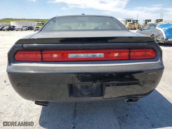 2013 Dodge Challenger R/T with VIN 2C3CDYBTXDH536094, listed as a Copart auction lot 53282805 with 116,705 mi miles and Clean Title. Bid and sale history available at carsss.com. Image 6.