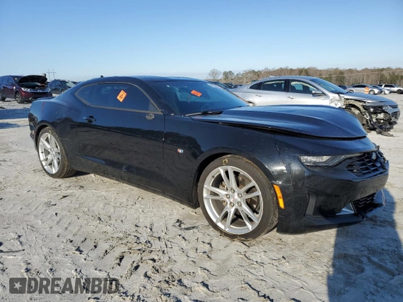 2019 Chevrolet Camaro 1LT with VIN 1G1FB1RS5K0145691, listed as a Copart auction lot 42238075 with 74,839 mi miles and Salvage Title. Bid and sale history available at carsss.com. Image 4.