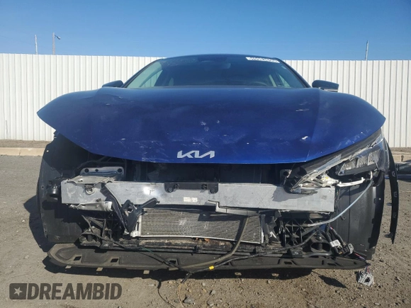 2023 Kia EV6 Wind with VIN KNDC3DLCXP5154990, listed as a Copart auction lot 45983855 with 46,167 mi miles and Salvage Title. Bid and sale history available at carsss.com. Image 5.