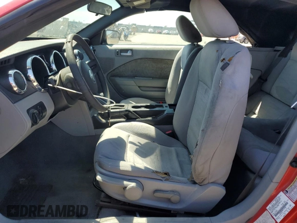 2009 Ford Mustang with VIN 1ZVHT84N895112458, listed as a Copart auction lot 52880595 with 166,456 mi miles and Salvage title. Bid and sale history available at DreamBid. Image 7.