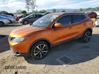 2017 Nissan Rogue Sport SL with VIN JN1BJ1CR7HW131203, listed as a Copart auction lot 52645735 with 97,698 mi miles and Salvage Title. Bid and sale history available at carsss.com. Image 1.