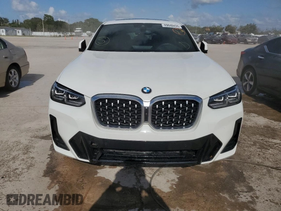 2022 BMW X4 xDrive30i with VIN 5UX33DT03N9J86660, listed as a Copart auction lot 49048433 with 13,694 mi miles. Bid and sale history available at carsss.com. Image 5.