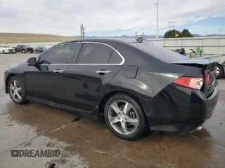 2012 Acura TSX Special Edition with VIN JH4CU2E89CC023354, listed as a Copart auction lot 50761215 with 160,383 mi miles and Salvage title. Bid and sale history available at DreamBid. Image 2.