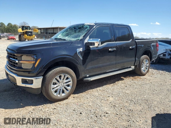 2024 Ford F-150 XLT with VIN 1FTFW3L8XRKF71721, listed as a Copart auction lot 50619885 with 3,075 mi miles and Salvage Title. Bid and sale history available at carsss.com. Image 1.