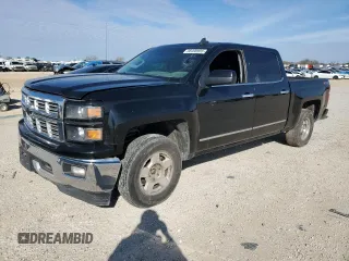 2015 Chevrolet Silverado 1500 LTZ with VIN 3GCUKSEJ6FG473463, listed as a Copart auction lot 88490955 with 177,015 mi miles and Clean Title. Bid and sale history available at carsss.com. Image 1.