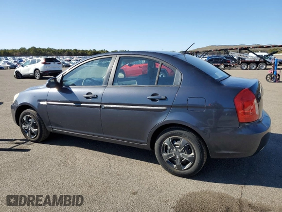2007 Hyundai Accent GLS with VIN KMHCN46C07U085783, listed as a Copart auction lot 50498395 with 127,396 mi miles and Salvage Title. Bid and sale history available at carsss.com. Image 2.