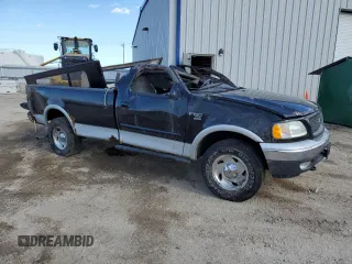 2001 Ford F-150 XL with VIN 2FTRF18W41CA92745, listed as a Copart auction lot 50587515 with Not provided miles and Salvage title. Bid and sale history available at DreamBid. Image 4.