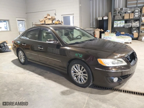 2011 Hyundai Azera Limited with VIN KMHFC4DF0BA526693, listed as a Copart auction lot 74749154 with 134,613 mi miles and Salvage Title. Bid and sale history available at carsss.com. Image 4.