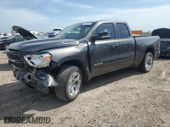 2022 Ram 1500 Big Horn with VIN 1C6RREBT5NN201329, listed as a Copart auction lot 56428285 with 82,966 mi miles and Salvage title. Bid and sale history available at DreamBid. Image 1.