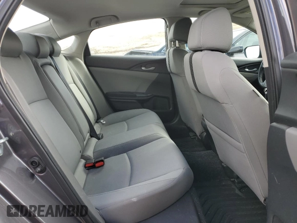 2017 Honda Civic Sedan EX with VIN 19XFC2F71HE022755, listed as a Copart auction lot 50838025 with 53,680 mi miles and Salvage Title. Bid and sale history available at carsss.com. Image 10.