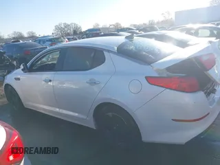 2015 Kia Optima LX with VIN 5XXGM4A72FG376907, listed as a IAAI auction lot 41823625 with 156,281 mi miles. Bid and sale history available at carsss.com. Image 14.