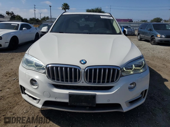 2014 BMW X5 xDrive50i z VIN 5UXKR6C55E0C03032, wystawiony jako Copart lot #57274505 z przebiegiem 107 963 mil mil oraz Czysty tytuł • Clean title. Historia ofert i sprzedaży dostępna na DreamBid. Obrazek 5.