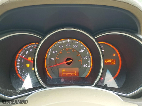2009 Nissan Murano LE with VIN JN8AZ18W09W141271, listed as a Copart auction lot 70055714 with 208,271 mi miles and Salvage Title. Bid and sale history available at carsss.com. Image 9.