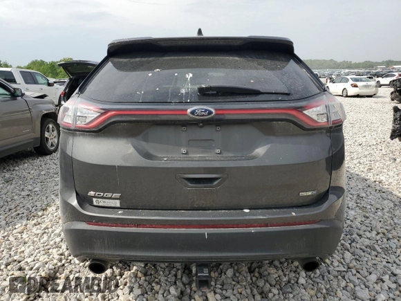 2018 Ford Edge SE with VIN 2FMPK4G99JBB94494, listed as a Copart auction lot 58980305 with 62,300 mi miles and Clean title. Bid and sale history available at DreamBid. Image 6.