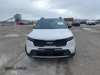 2023 Kia Sorento X-Line SX Prestige with VIN 5XYRKDLF1PG234483, listed as a IAAI auction lot 41411671 with 19,339 mi miles. Bid and sale history available at carsss.com. Image 12.