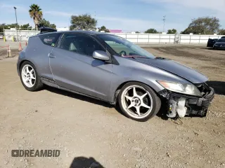 2012 Honda CR-Z with VIN JHMZF1C43CS000138, listed as a Copart auction lot 81556204 with 162,160 mi miles and Salvage Title. Bid and sale history available at carsss.com. Image 4.