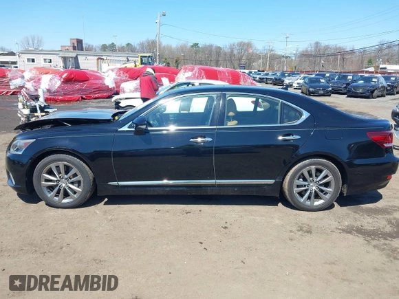 2013 Lexus LS 460 z VIN JTHCL5EF3D5019535, wystawiony jako IAAI lot #41985073 z przebiegiem 171 999 mil mil oraz . Historia ofert i sprzedaży dostępna na DreamBid. Obrazek 14.