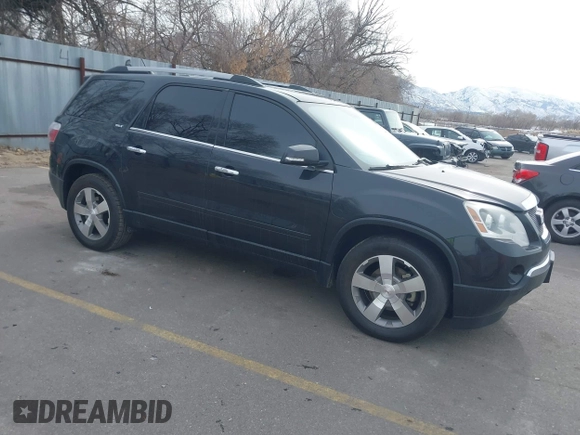 2011 GMC Acadia SLT1 with VIN 1GKKRRED4BJ419789, listed as a IAAI auction lot 41571475 with 167,030 mi miles. Bid and sale history available at carsss.com. Image 1.