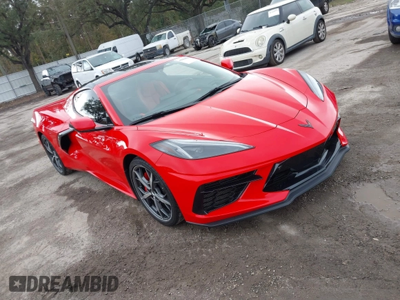 2023 Chevrolet Corvette 2LT with VIN 1G1YB2D46P5111406, listed as a IAAI auction lot 41084884 with 21,789 mi miles and . Bid and sale history available at DreamBid. Image 1.