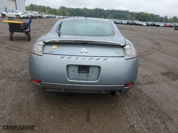 2007 Mitsubishi Eclipse GS with VIN 4A3AK24F67E027920, listed as a Copart auction lot 72191434 with 64,335 mi miles and Salvage Title. Bid and sale history available at carsss.com. Image 6.