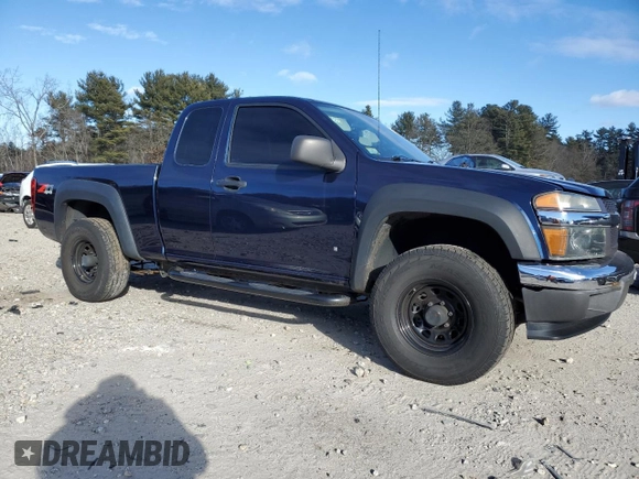 2007 Chevrolet Colorado LT w/1LT with VIN 1GCDT19E478239592, listed as a Copart auction lot 87594735 with 58,208 mi miles and Clean Title. Bid and sale history available at carsss.com. Image 4.