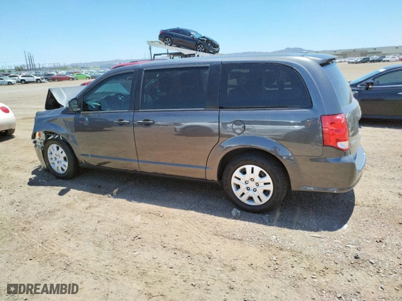 2019 Dodge Grand Caravan SE with VIN 2C4RDGBG7KR624515, listed as a Copart auction lot 53657893 with 84,954 mi miles and Salvage Title. Bid and sale history available at carsss.com. Image 2.