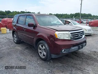 2012 Honda Pilot EX-L with VIN 5FNYF3H59CB033359, listed as a IAAI auction lot 42678197 with 175,560 mi miles and . Bid and sale history available at DreamBid. Image 1.