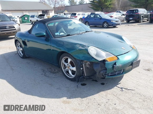 2001 Porsche Boxster z VIN WP0CA29831U623833, wystawiony jako IAAI lot #42075731 z przebiegiem 69 922 mil mil oraz . Historia ofert i sprzedaży dostępna na DreamBid. Obrazek 1.