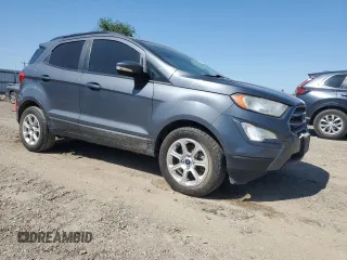 2020 Ford EcoSport SE z VIN MAJ3S2GE9LC355648, wystawiony jako Copart lot #51901785 z przebiegiem 77 707 mil mil oraz Szkody całkowita. Historia ofert i sprzedaży dostępna na DreamBid. Obrazek 4.
