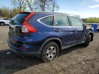 2015 Honda CR-V LX with VIN 3CZRM3H33FG704686, listed as a Copart auction lot 54966355 with 105,521 mi miles and Clean Title. Bid and sale history available at carsss.com. Image 3.