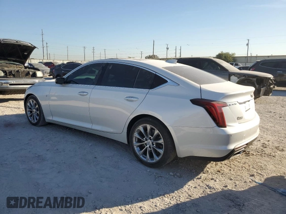 2021 Cadillac CT5 Premium Luxury с VIN 1G6DN5RK4M0146799, выставлен на аукционе Copart как лот 77460294 с пробегом 85 451 миль миль и Списание • Salvage title. История ставок и продаж доступна на DreamBid. Изображение 2.