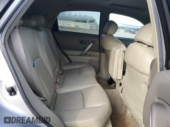 2003 Infiniti FX Options with VIN JNRAS08W43X201029, listed as a Copart auction lot 75742894 with 154,843 mi miles and Clean Title. Bid and sale history available at DreamBid. Image 11.