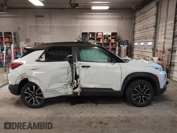 2021 Chevrolet TrailBlazer ACTIV with VIN KL79MSSL3MB163182, listed as a IAAI auction lot 41632021 with 45,506 mi miles and . Bid and sale history available at DreamBid. Image 13.
