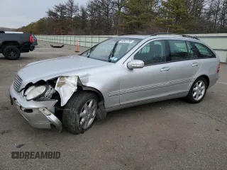 2002 Mercedes-Benz C 230/260/280/320 with VIN WDBRH64J32F232984, listed as a Copart auction lot 88921795 with 46,482 mi miles and Salvage title. Bid and sale history available at DreamBid. Image 1.