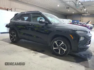 2022 Chevrolet TrailBlazer RS with VIN KL79MUSL3NB057053, listed as a Copart auction lot 81950244 with 49,601 mi miles and Clean Title. Bid and sale history available at DreamBid. Image 4.