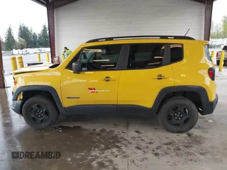 2017 Jeep Renegade Sport with VIN ZACCJBAB2HPF30093, listed as a IAAI auction lot 41974001 with 116,855 mi miles and . Bid and sale history available at carsss.com. Image 14.